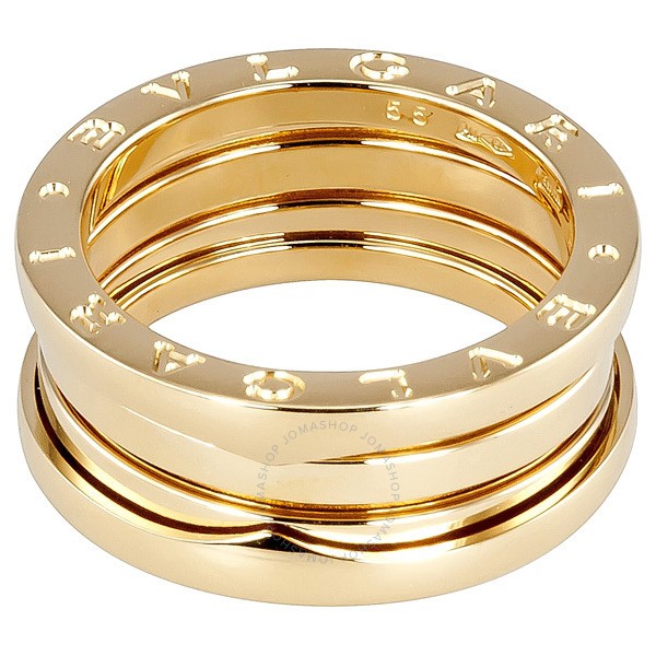 BVLGARI B.zero1 3-Band Gold Ring in US 