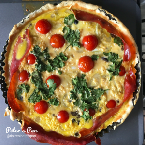 Peter's Pan: Vegetarian Quiche
