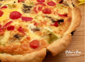 Peter's Pan: Vegetarian Quiche