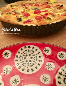 Peter's Pan: Vegetarian Quiche