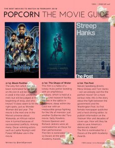Popcorn -The Movie Guide -Vibes February 2018 (1)