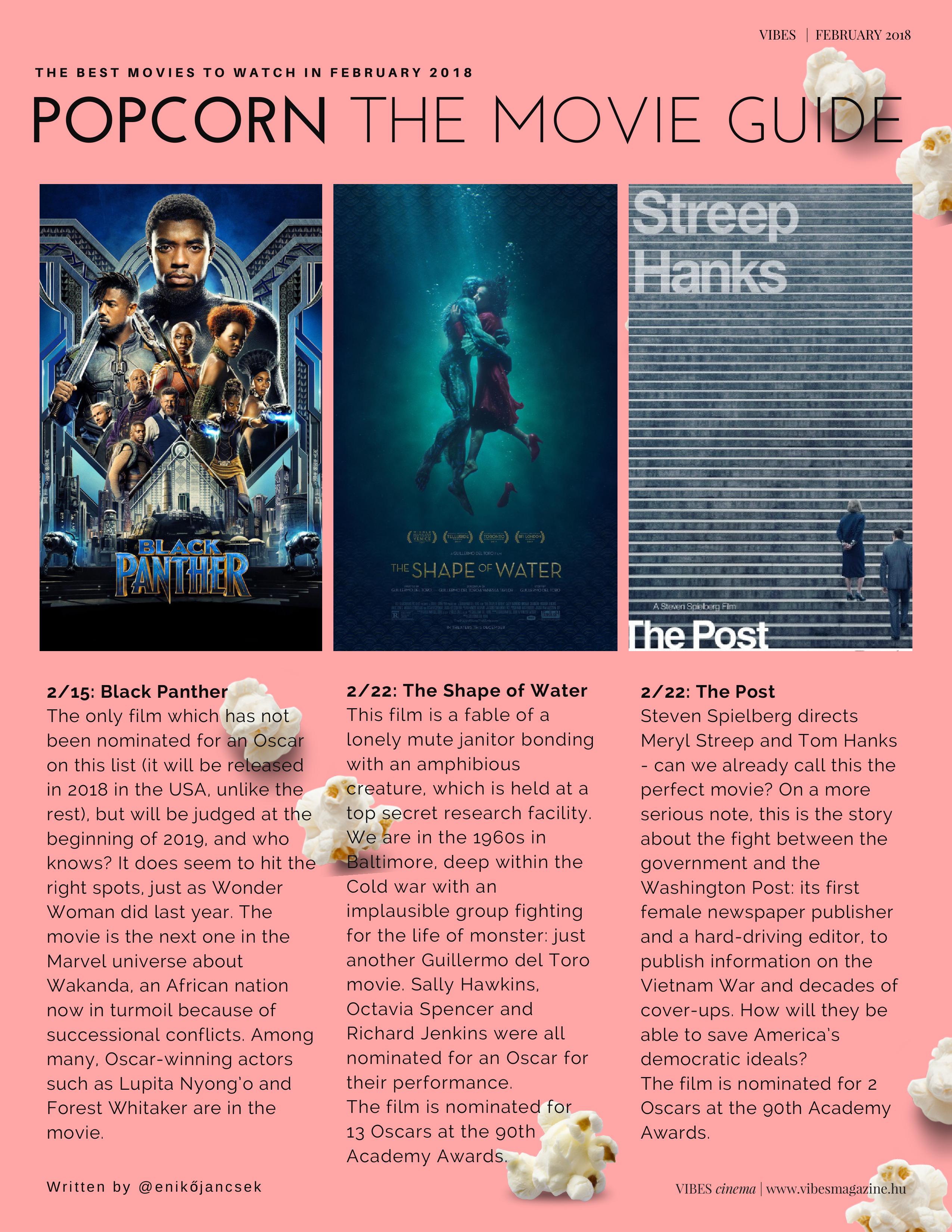 Popcorn -The Movie Guide -Vibes February 2018 (1)